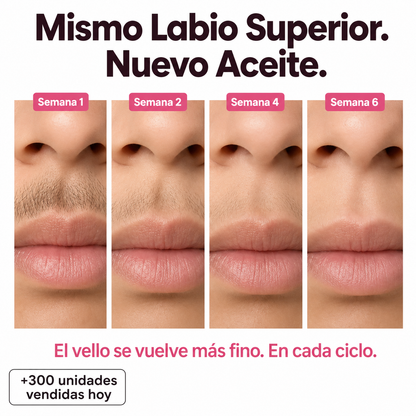 Serum para frenar el crecimiento del vello