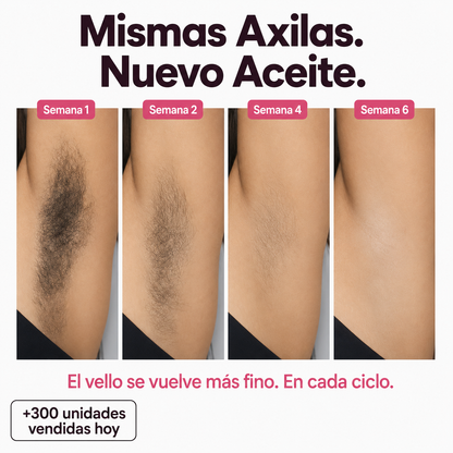 Serum para frenar el crecimiento del vello